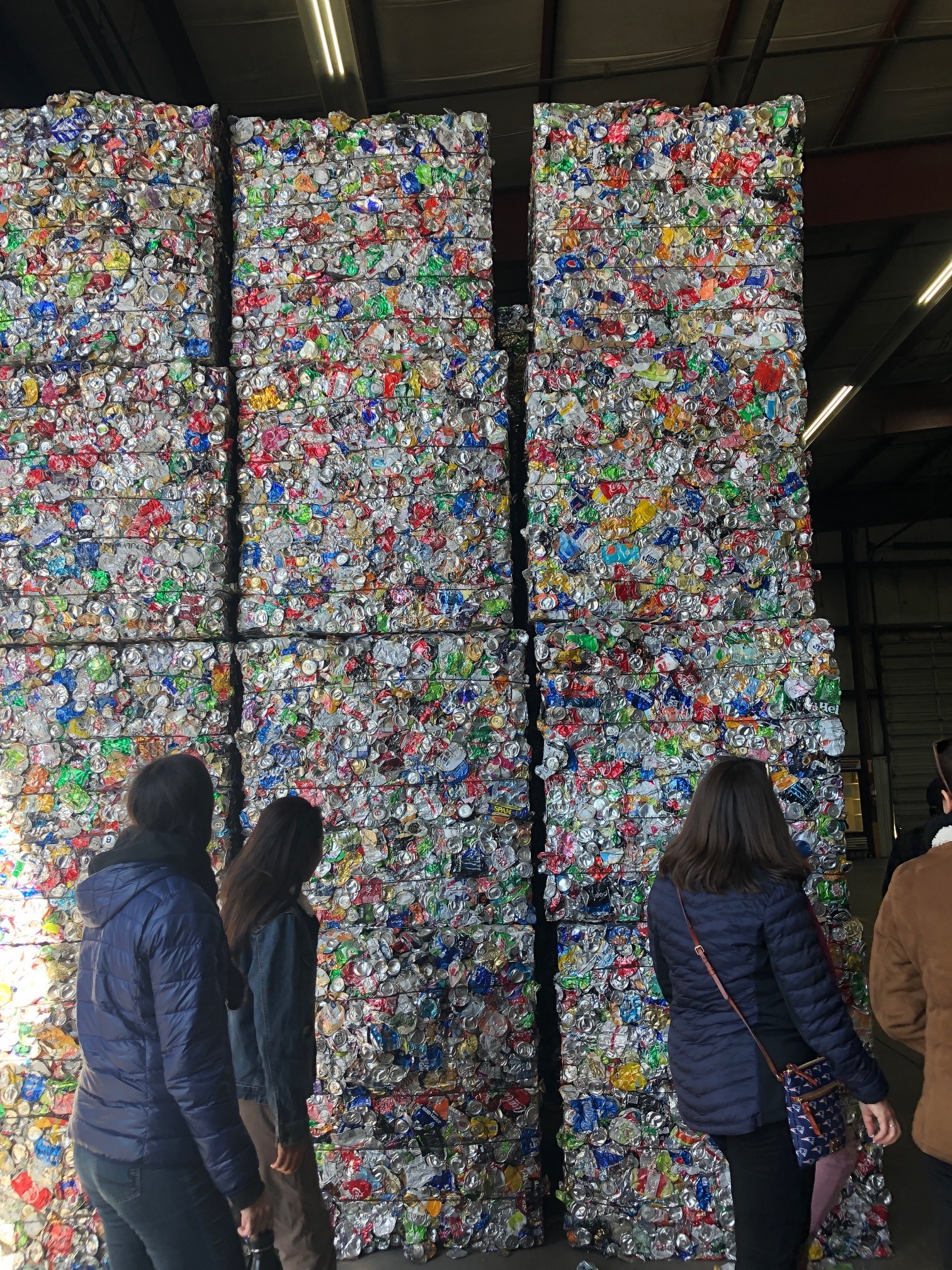 Material Recovery Facility Tour during the 2019-20 Academic Year. <span class="cc-gallery-credit">[Mae Rohrbach]</span>
